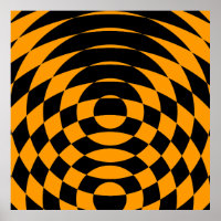 Corey Tiger 80s Vintage Op Art