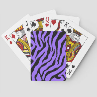 Corey Tiger 80s Vintage Tiger Stripes Playing Cards