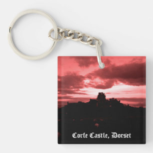 Corfe Castle, Dorset Key Ring