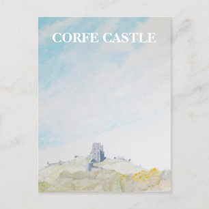 Corfe Castle, Dorset Postcard