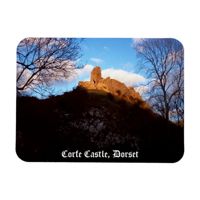 Corfe Castle Magnet (Horizontal)