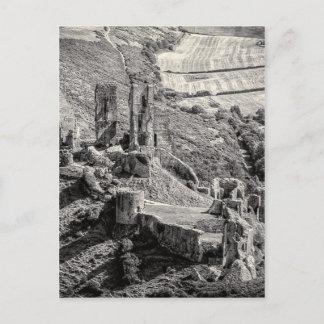Corfe Castle Postcard