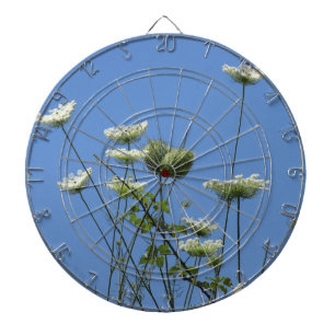 Corfu Cream Wildflowers  Dartboard