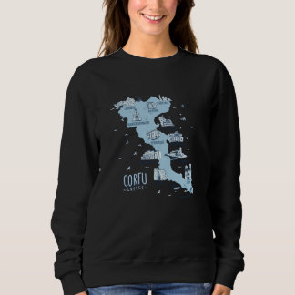 Corfu Greece Corfu Sweatshirt