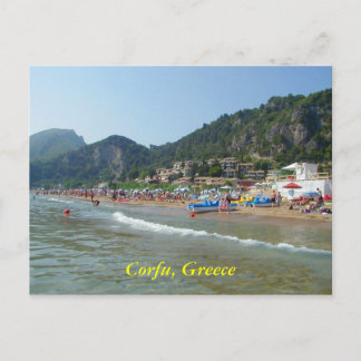 Corfu, Greece Postcard