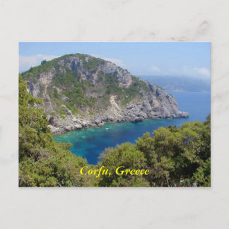 Corfu, Greece Postcard