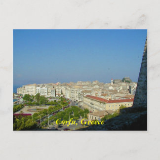Corfu, Greece Postcard
