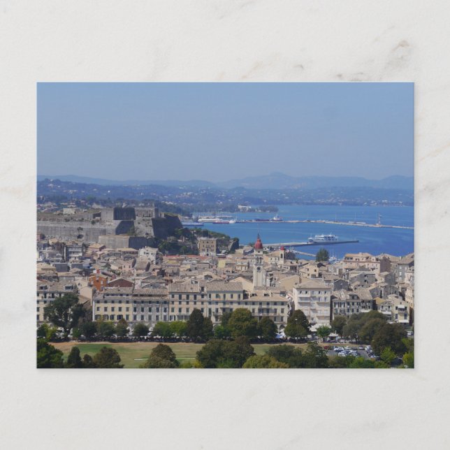 Corfu, Greece Postcard (Front)