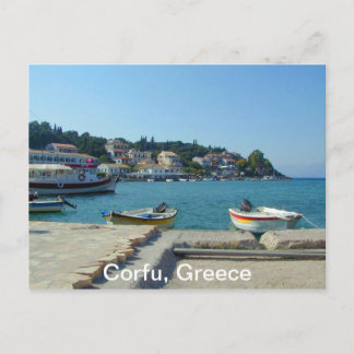 Corfu, Greece Postcard