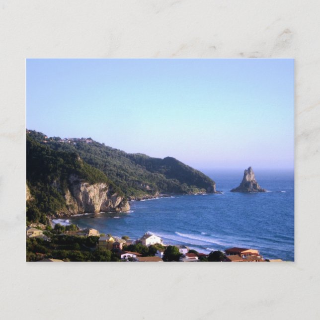 Corfu Island Postcard (Front)