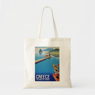 CORFU ISLAND TOTE BAG
