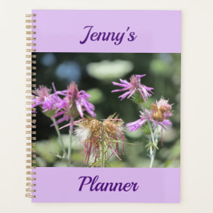 Corfu Lilac Wildflowers Planner
