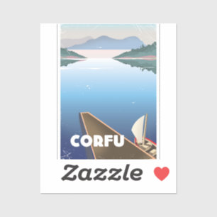 Corfu Travel poster