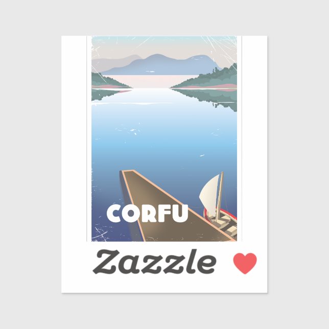Corfu Travel poster (Sheet)