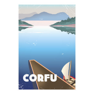 Corfu Travel poster