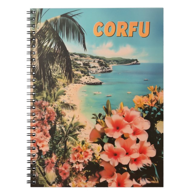 Corfu vintage notebook (Front)