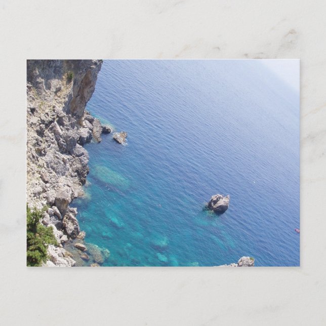 Corfu Waters Postcard (Front)