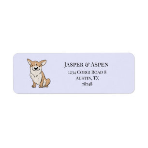 Corgi Address Return Address Label