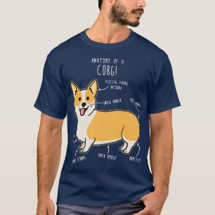 Corgi Anatomy T-Shirt