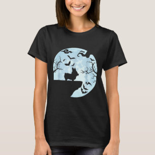 Corgi And Moon Halloween T-Shirt