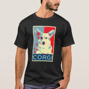Corgi Art Dog Art For Fans Of Corgis And Dogs T-Shirt