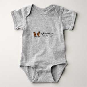 corgi baby bodysuit