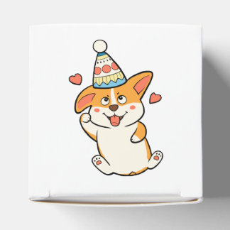 Corgi Birthday Party Favour Box