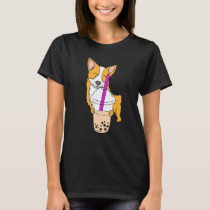 Corgi Boba Milk Tea Bubble Tea Mp T-Shirt