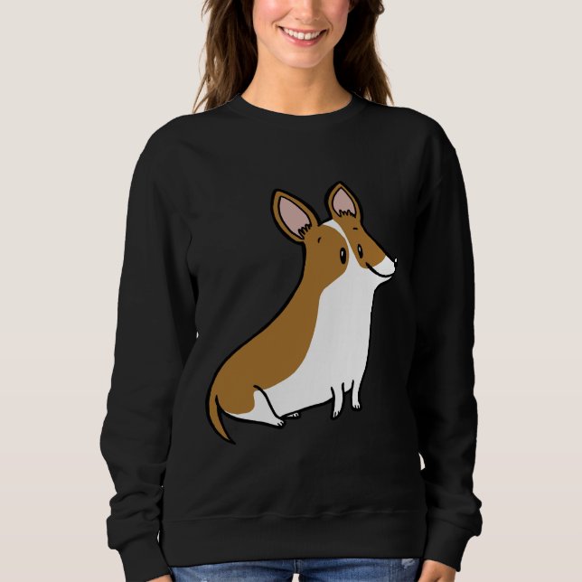 Corgi Brown Sweatshirt (Front)