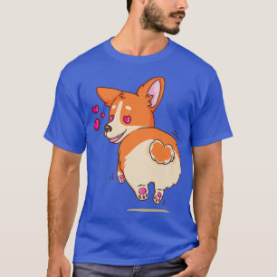 Corgi Butt Cute Dog For Corgi Mum And Dog Dad Kawa T-Shirt