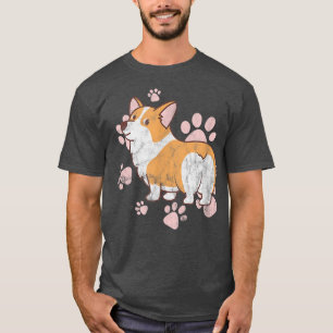 Corgi Butt Dog Paw Kawaii Corgi Lover Corgi Owner  T-Shirt