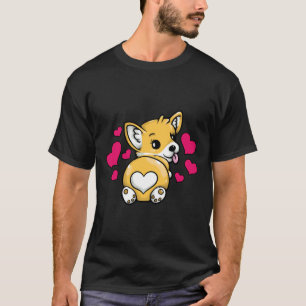Corgi Butt Funny Corgi Bum  874 T-Shirt