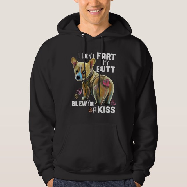 Corgi Butt Hoodie (Front)