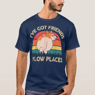 Corgi Butt Ive Got Friends In Low Places Gifts for T-Shirt
