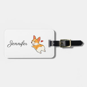 Corgi Butts Luggage Tag