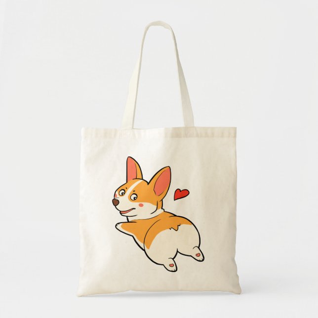 Corgi Butts Tote Bag (Front)