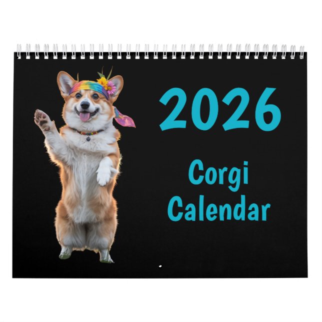 Corgi Calendar (Cover)