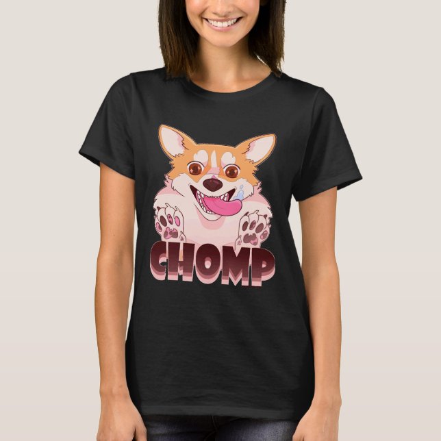 Corgi Chomp T-Shirt (Front)