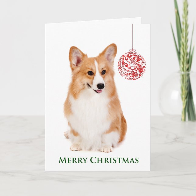 Corgi Christmas Card (Front)