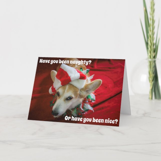 Corgi Christmas Card (Front)