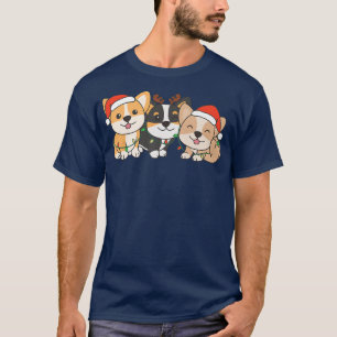 Corgi Christmas Dogs Christmas Animals Cute Dogs T-Shirt