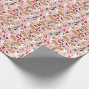 Corgi Christmas Gift Wrap