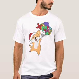 Corgi Christmas Snow Winter Animals Corgis T-Shirt