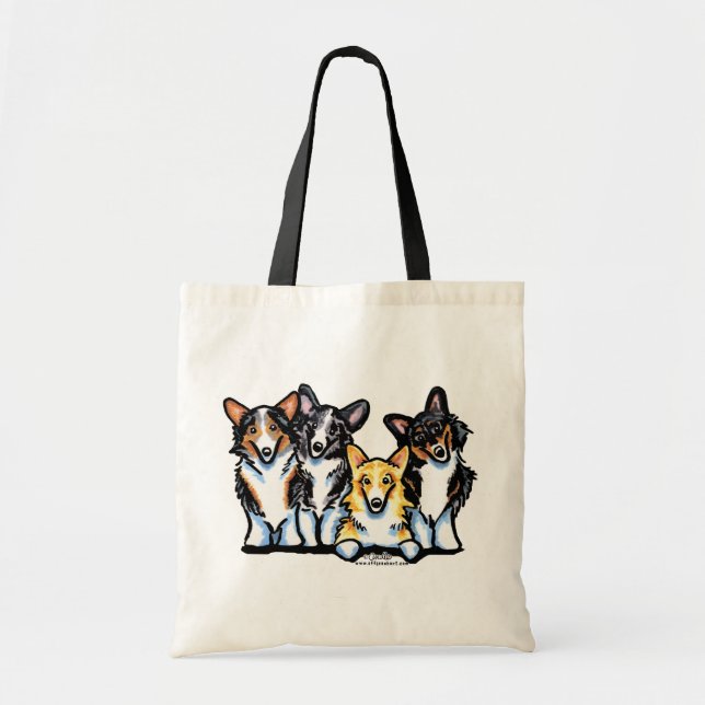 Corgi Clan Tote Bag (Front)
