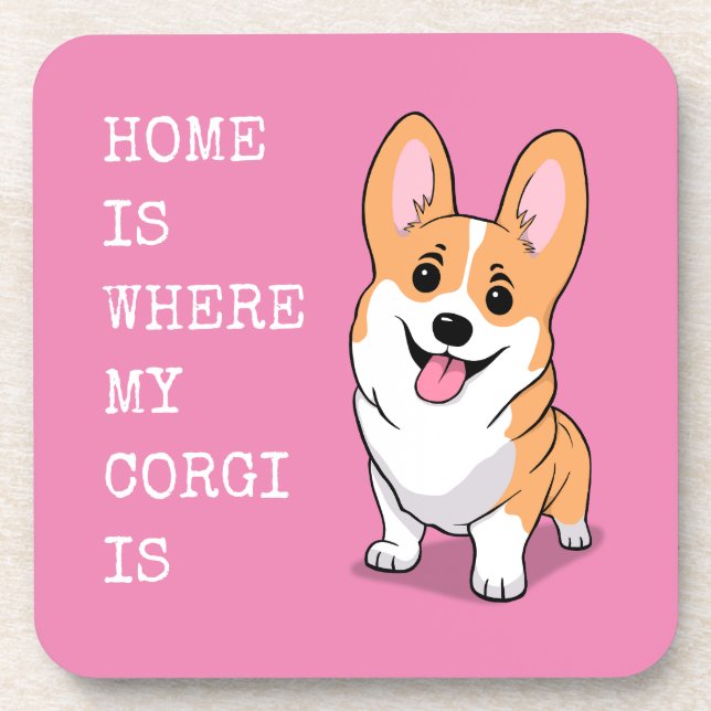 Corgi Coaster (Front)