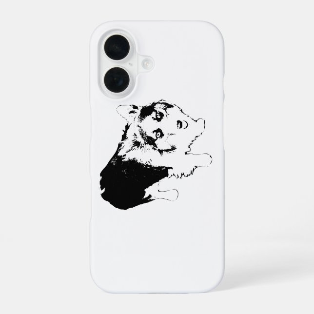 Corgi Confidence, Always On iPhone 16 Case (Back)