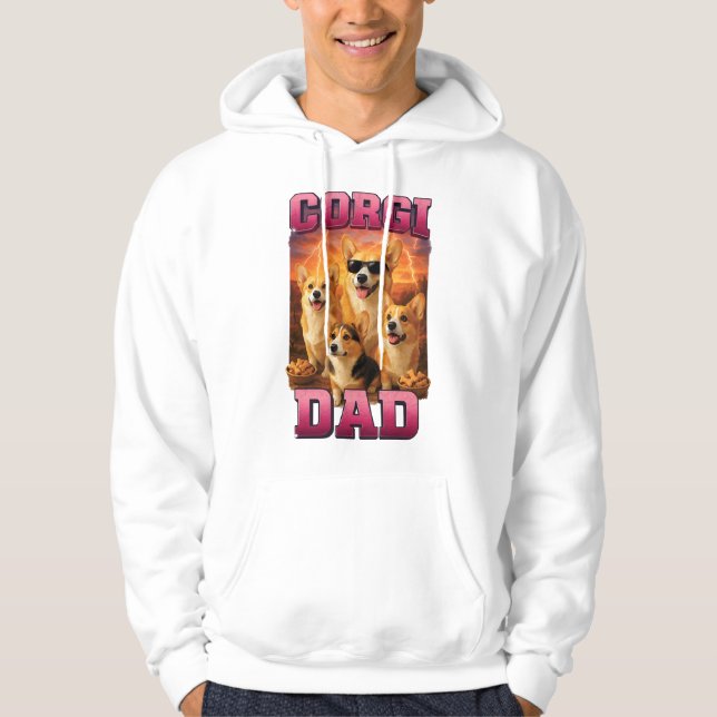Corgi Copy Copy Copy Hoodie (Front)