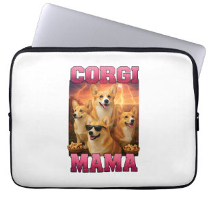 Corgi Copy Copy Laptop Sleeve