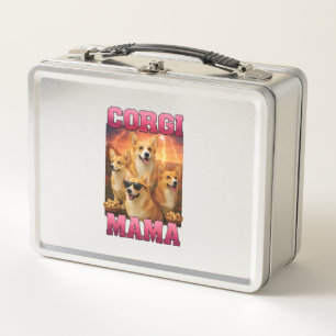Corgi Copy Copy Metal Lunch Box