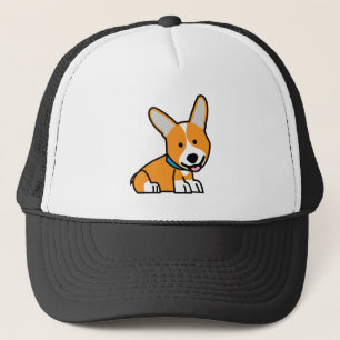 Corgi Corgis dog puppy doggy happy Pembroke Welsh Trucker Hat
